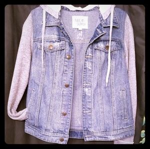 Soft Denim Nordstrom Hoodie Jacket